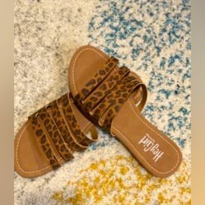 Leopard Sandal by Corkys